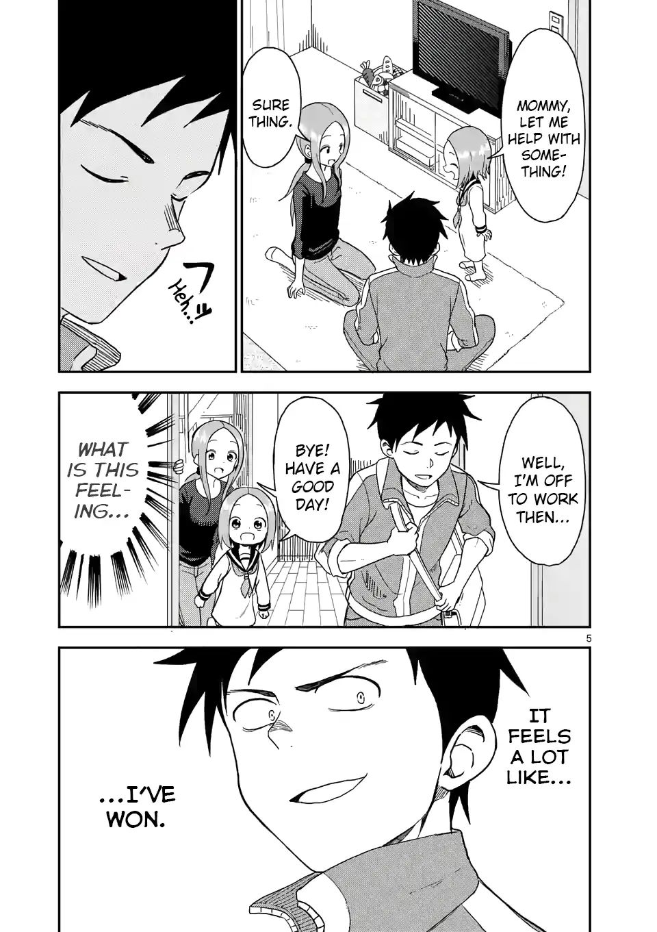 Karakai Jouzu no (Moto) Takagi-san chapter 64 - page 5