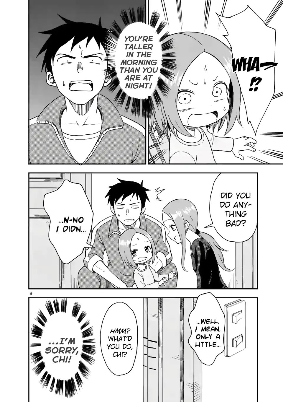 Karakai Jouzu no (Moto) Takagi-san chapter 64 - page 8