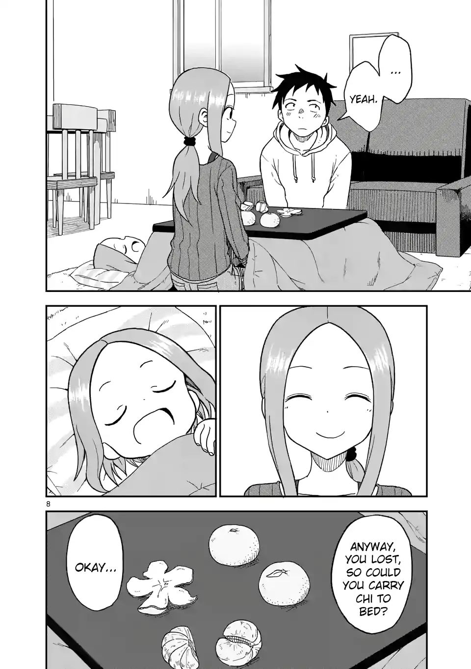 Karakai Jouzu no (Moto) Takagi-san chapter 68 - page 8