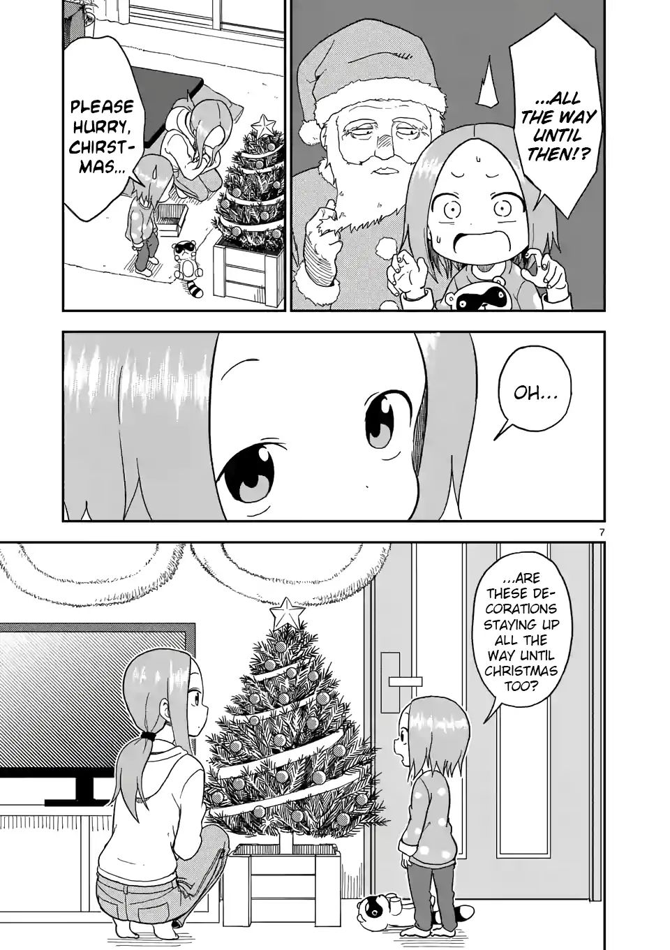 Karakai Jouzu no (Moto) Takagi-san chapter 69 - page 7