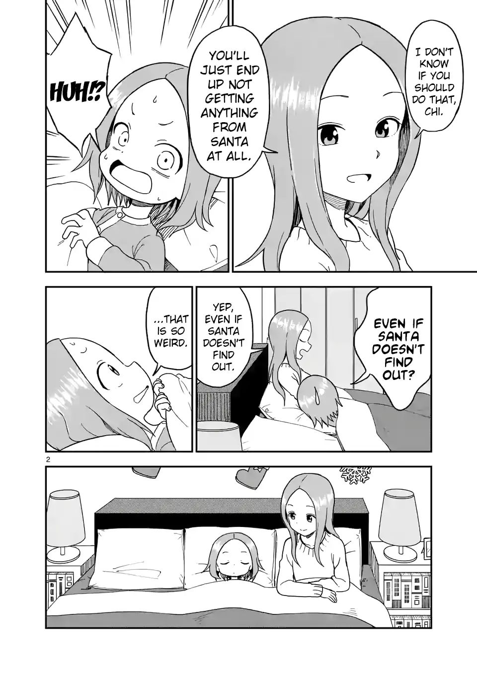 Karakai Jouzu no (Moto) Takagi-san chapter 70 - page 2