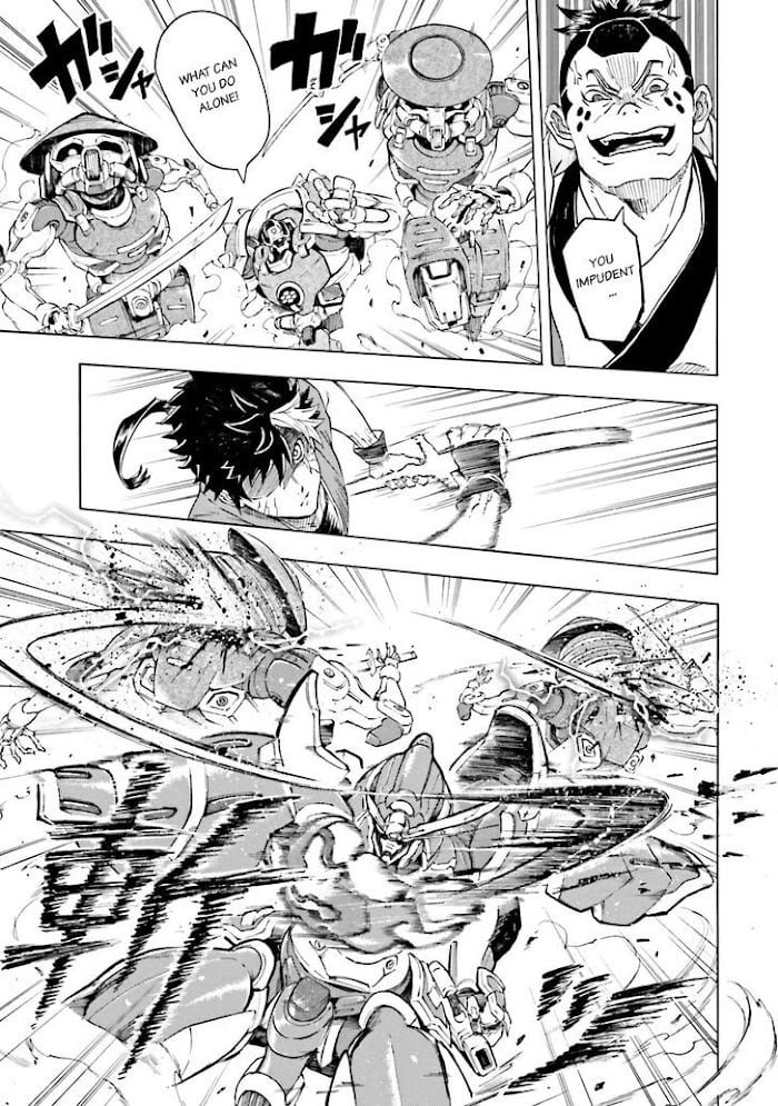 Mobile War History Gundam Burai chapter 2 - page 35