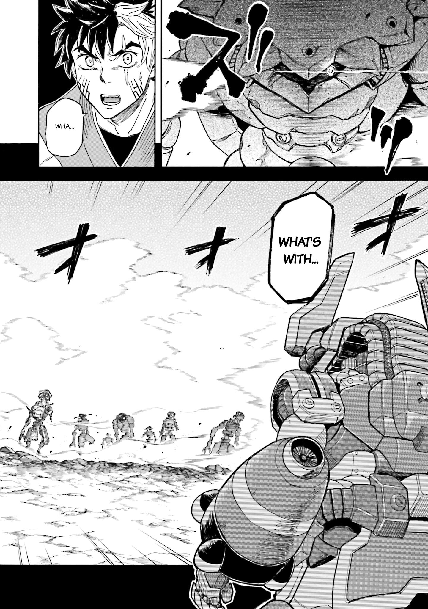 Mobile War History Gundam Burai chapter 14 - page 10