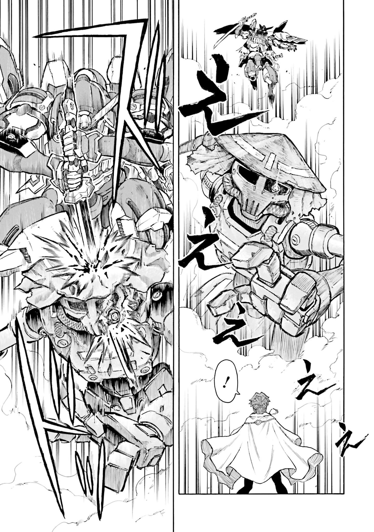 Mobile War History Gundam Burai chapter 15 - page 10