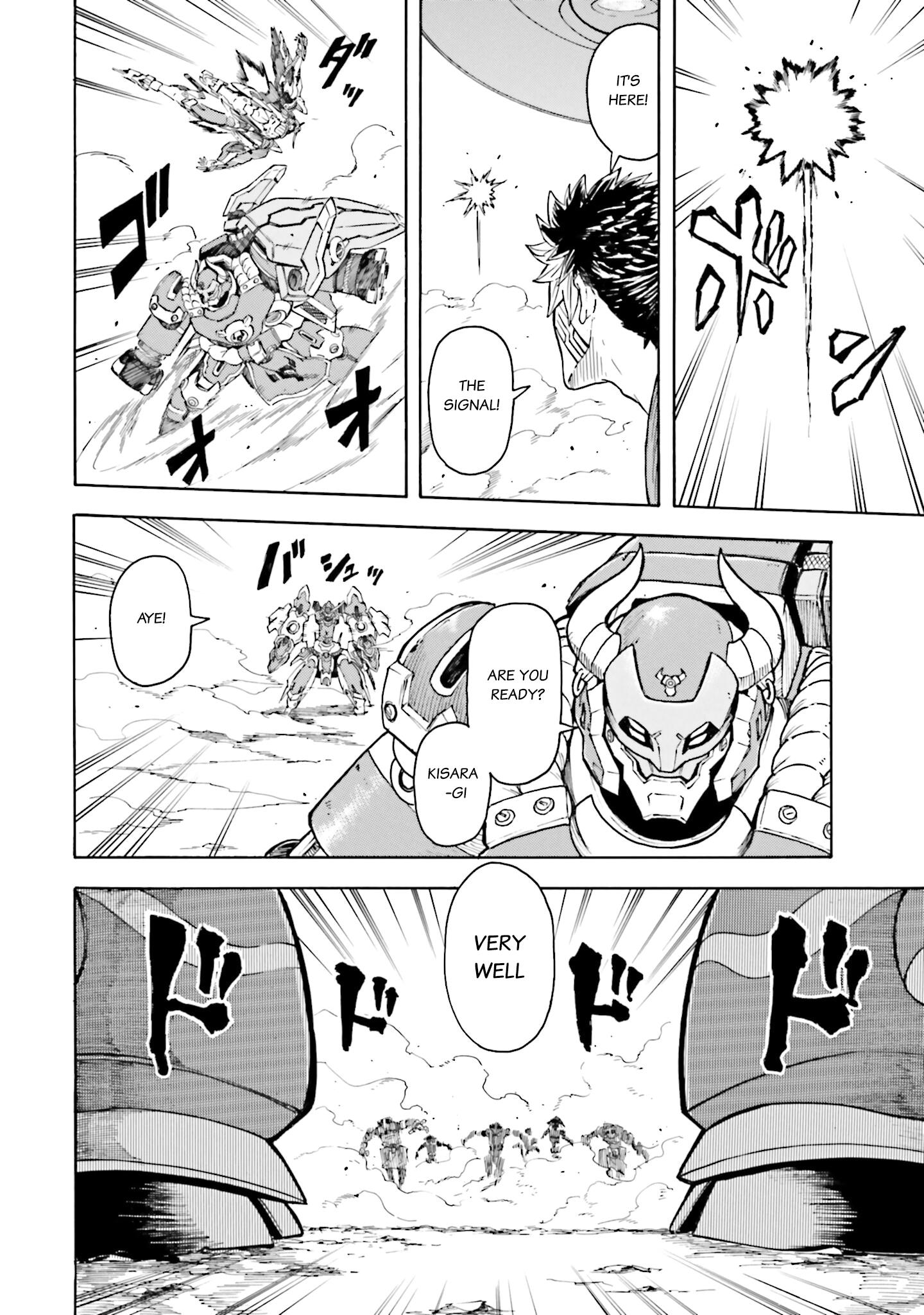 Mobile War History Gundam Burai chapter 15 - page 21