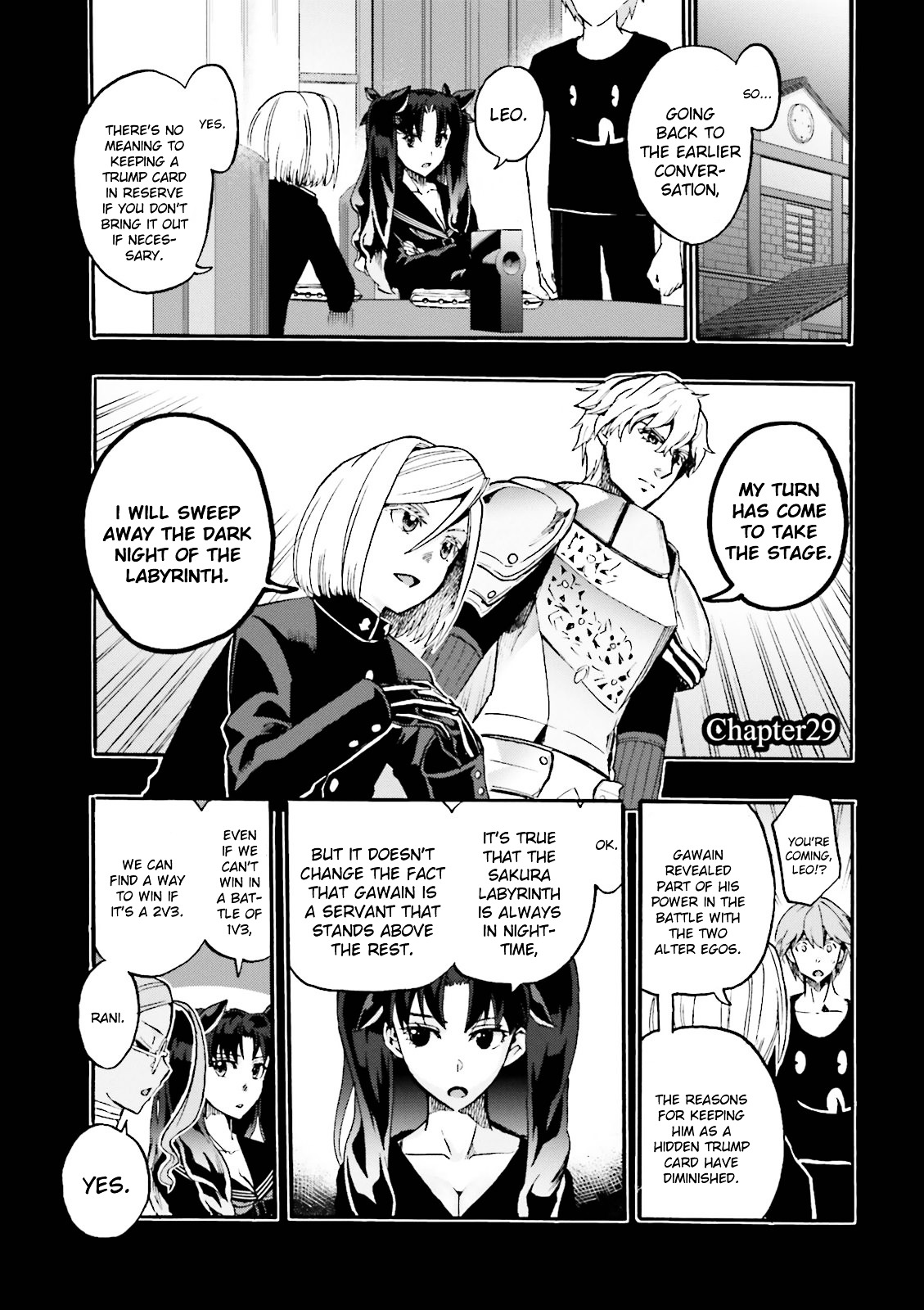 Fate/Extra CCC - Foxtail chapter 30 - page 1