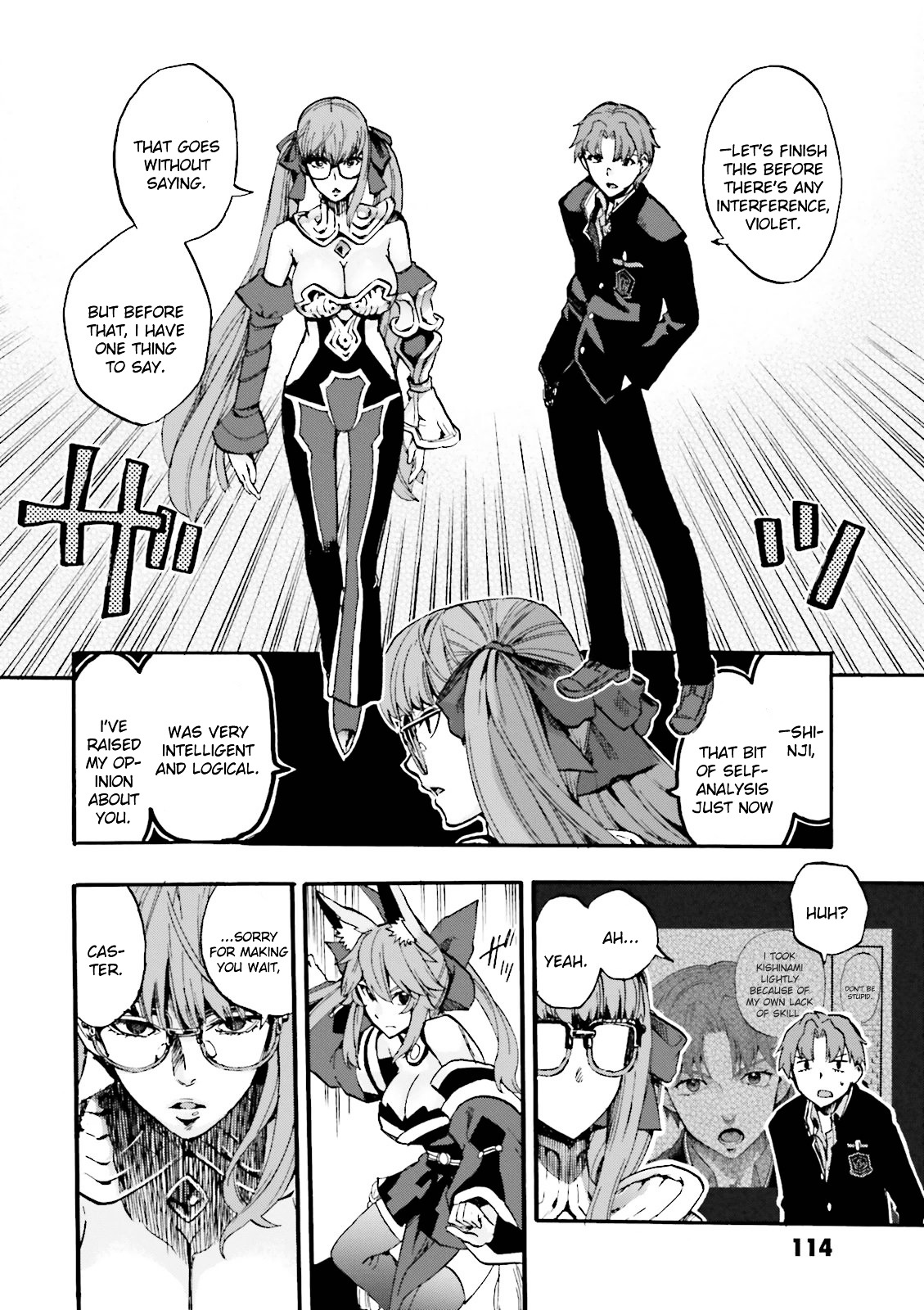 Fate/Extra CCC - Foxtail chapter 31 - page 4