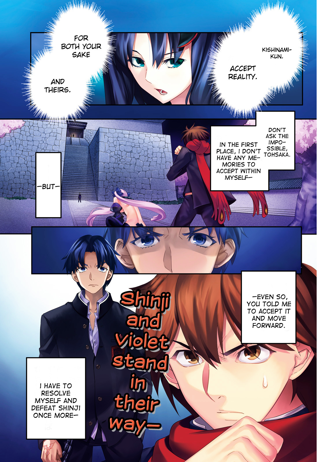 Fate/Extra CCC - Foxtail chapter 33 - page 1