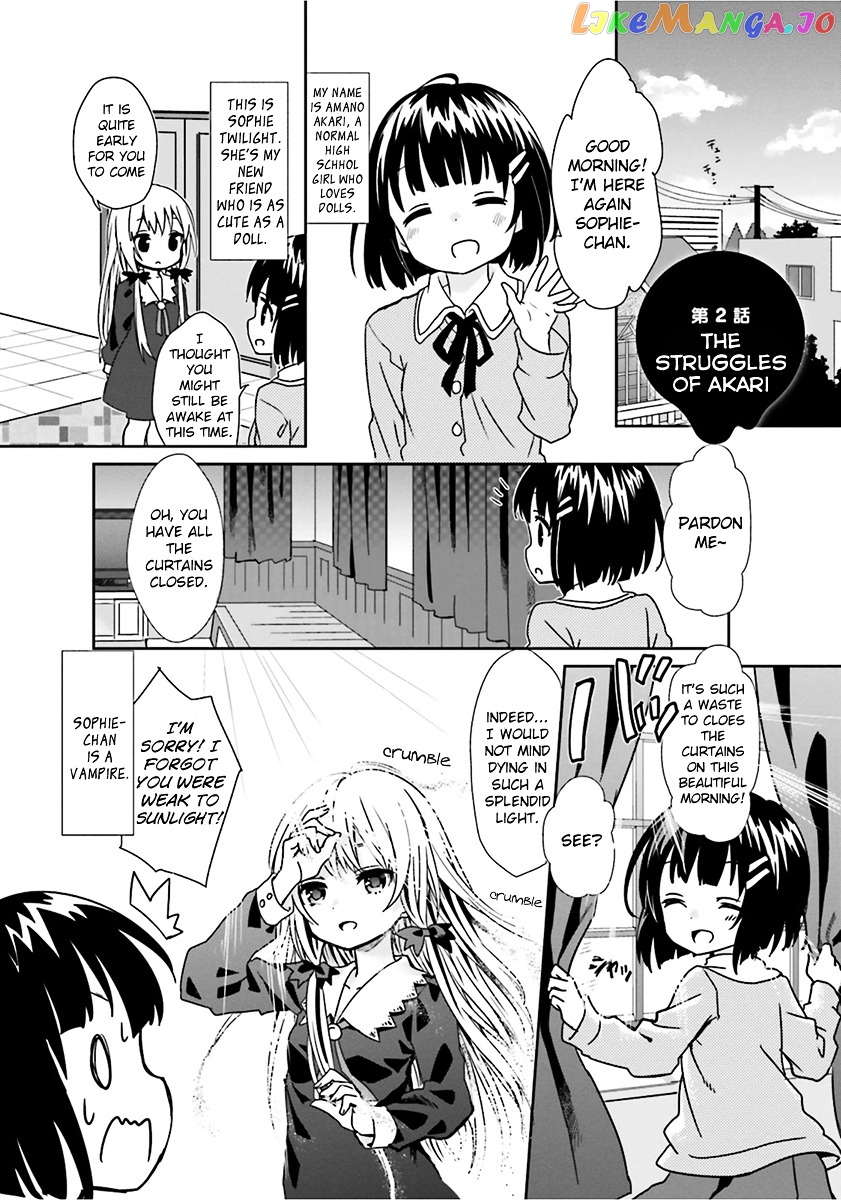 Tonari no Kyuuketsuki-san chapter 2 - page 1