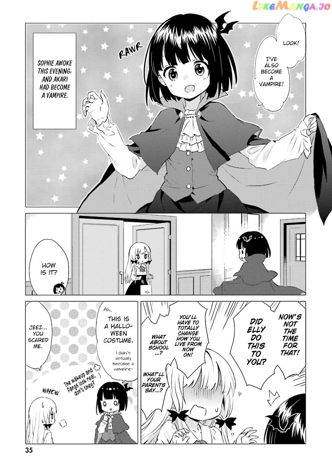 Tonari no Kyuuketsuki-san chapter 26 - page 1