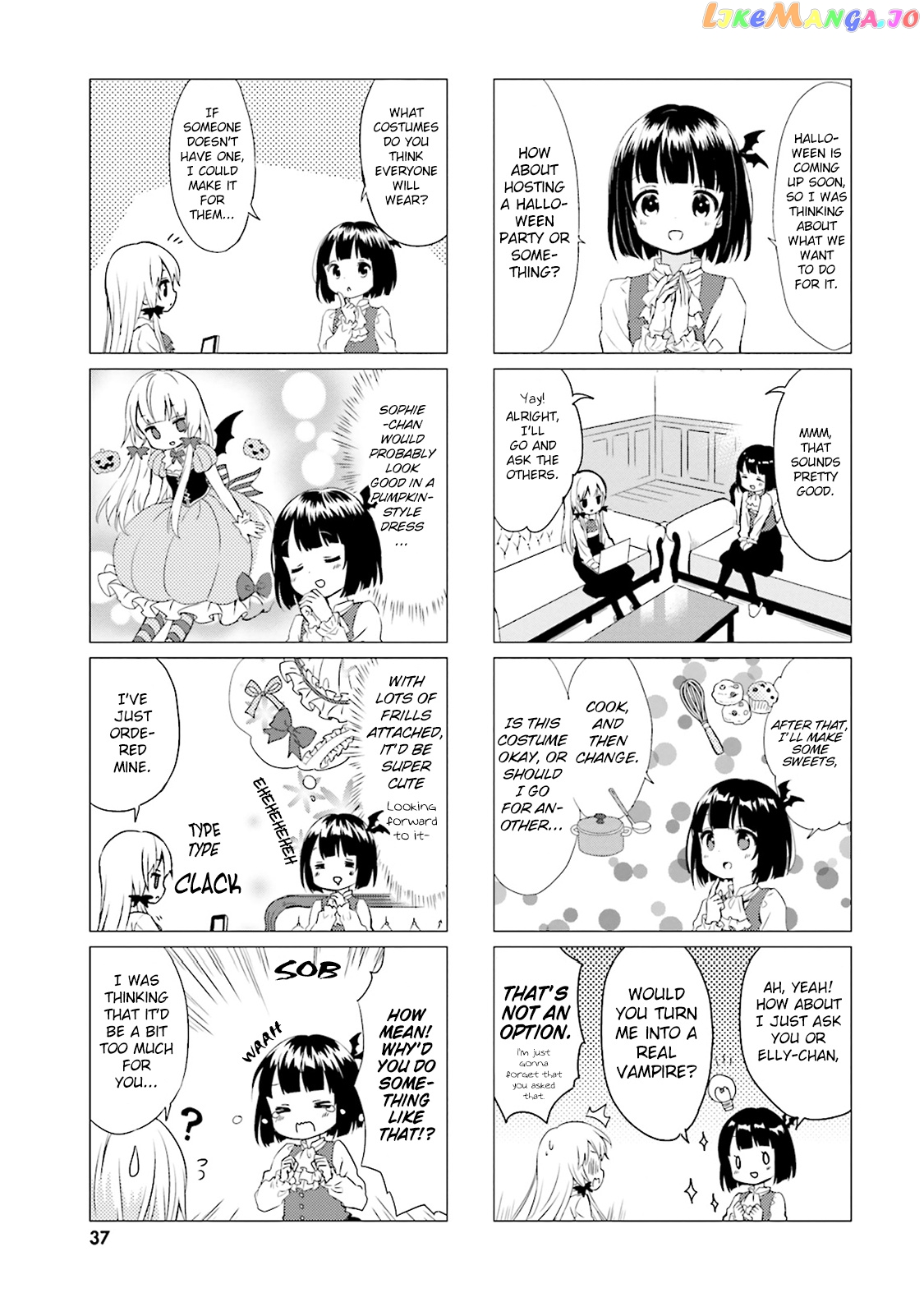 Tonari no Kyuuketsuki-san chapter 26 - page 3