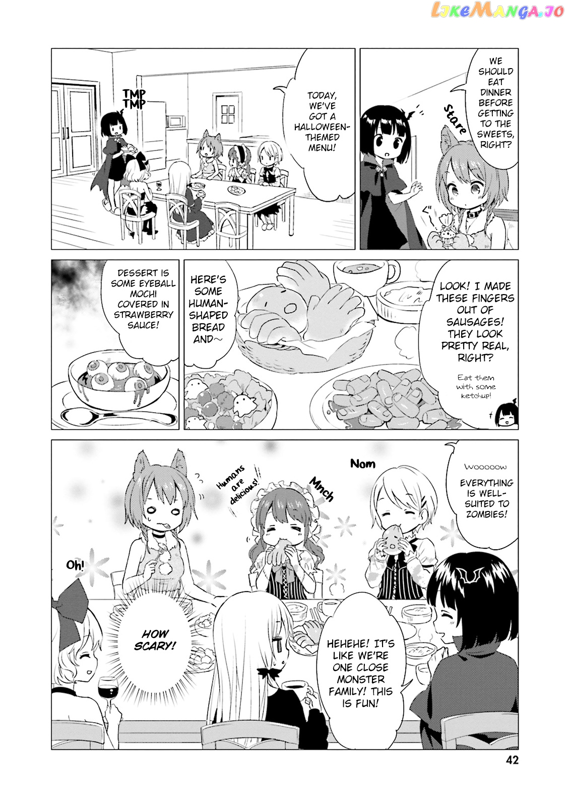 Tonari no Kyuuketsuki-san chapter 26 - page 8