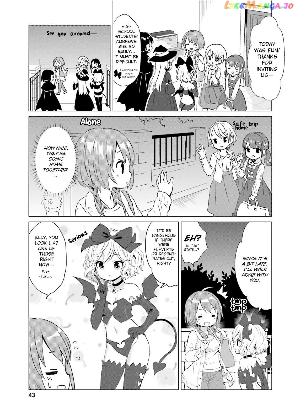 Tonari no Kyuuketsuki-san chapter 26 - page 9