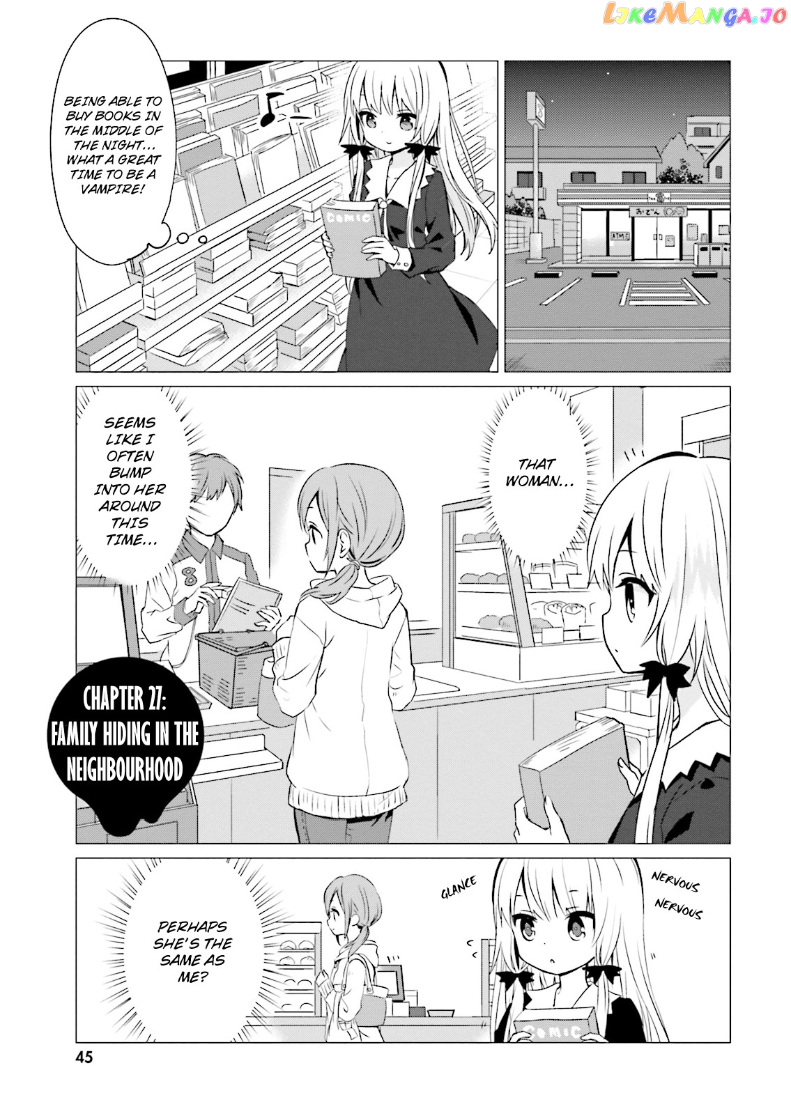 Tonari no Kyuuketsuki-san chapter 27 - page 1