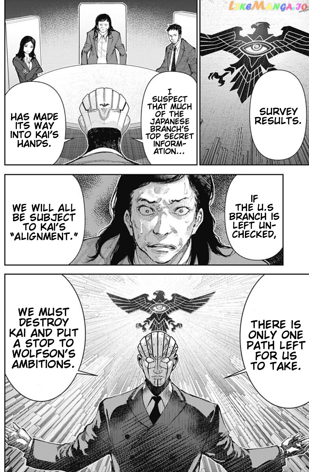 There is no true peace in this world -Shin Kamen Rider SHOCKER SIDE- chapter 18 - page 16