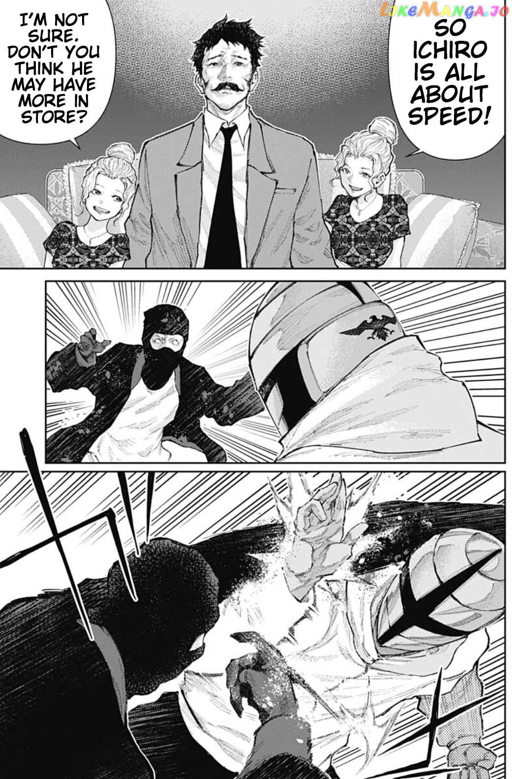 There is no true peace in this world -Shin Kamen Rider SHOCKER SIDE- chapter 22 - page 11