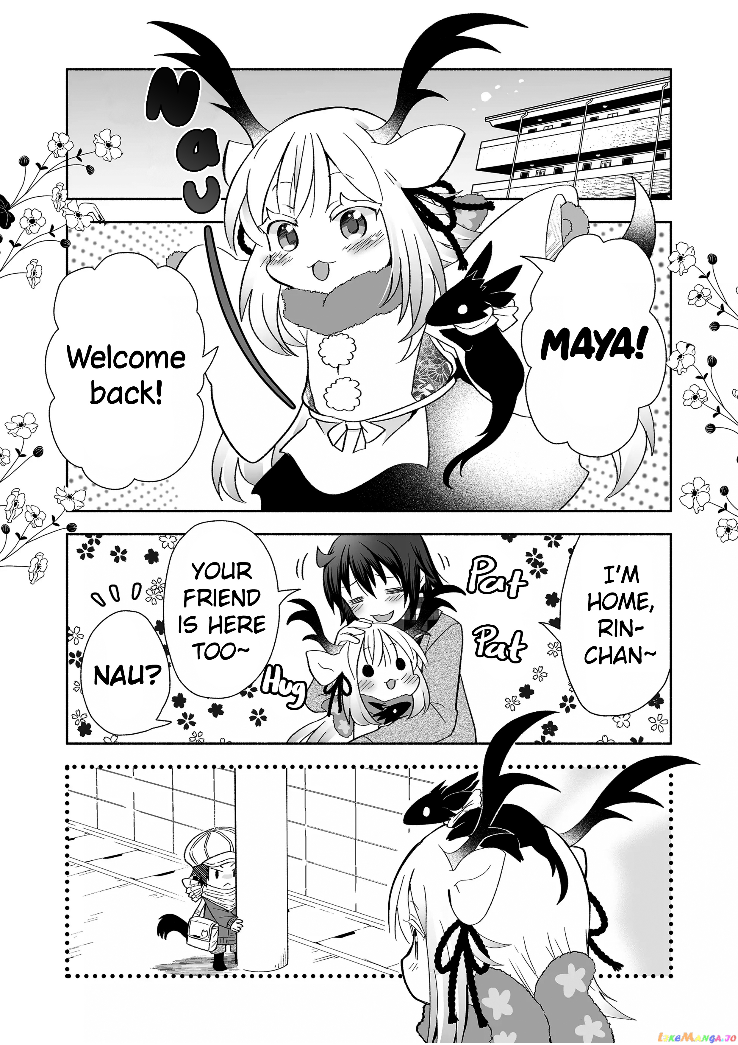 Rinjin-chan ga shinpai chapter 105 - page 3