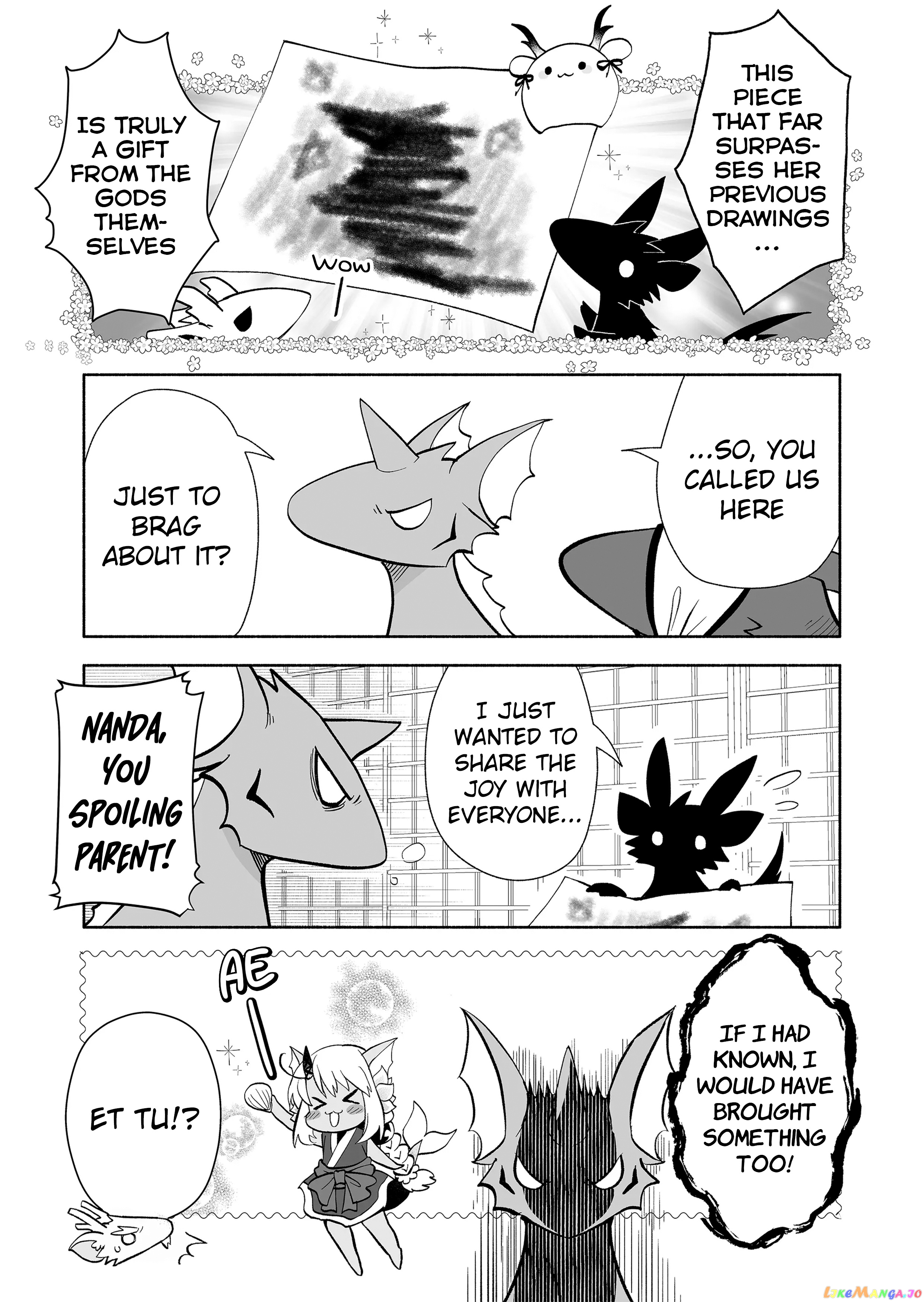 Rinjin-chan ga shinpai chapter 130 - page 3