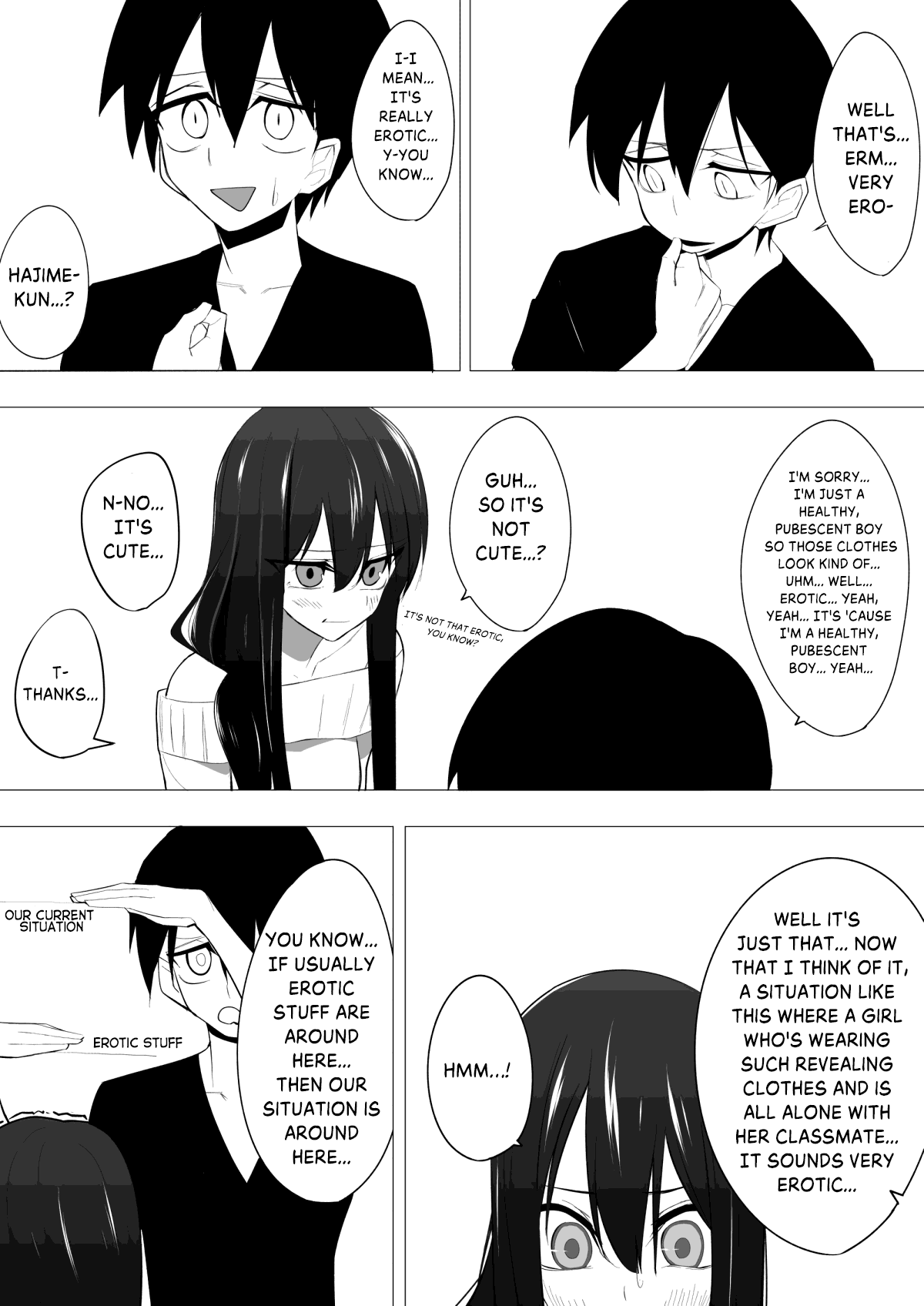 Mitsuishi-San Is Being Weird This Year chapter 9 - page 9