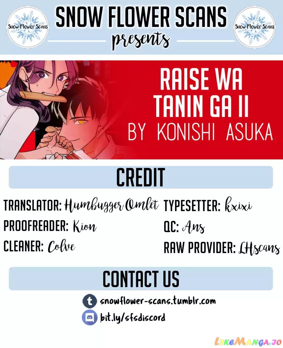 Raise wa Tanin ga Ii chapter 10 - page 1