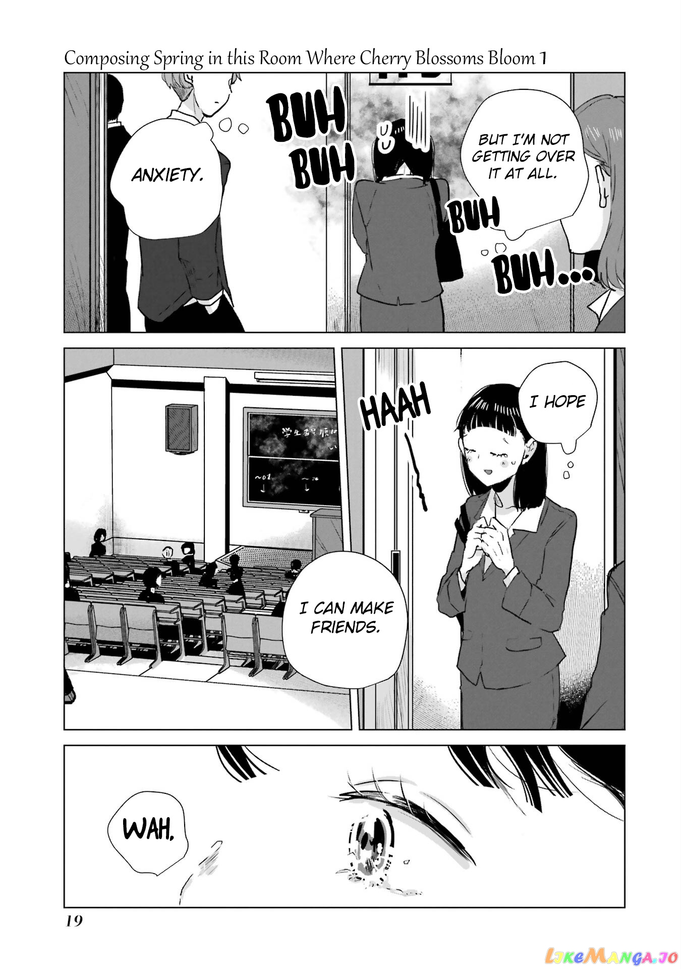 Haru Tsuzuru, Sakura Saku Kono Heya De chapter 1 - page 21