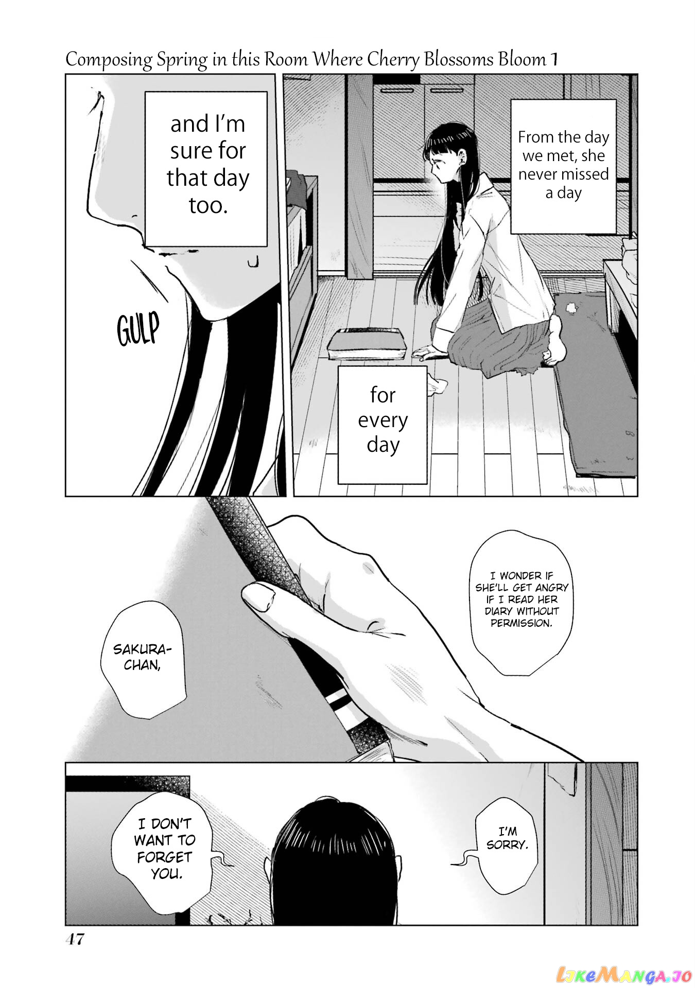 Haru Tsuzuru, Sakura Saku Kono Heya De chapter 1 - page 49