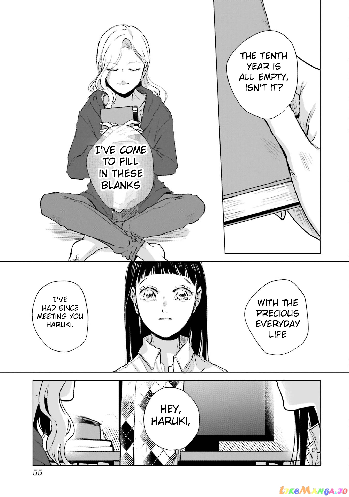 Haru Tsuzuru, Sakura Saku Kono Heya De chapter 1 - page 57