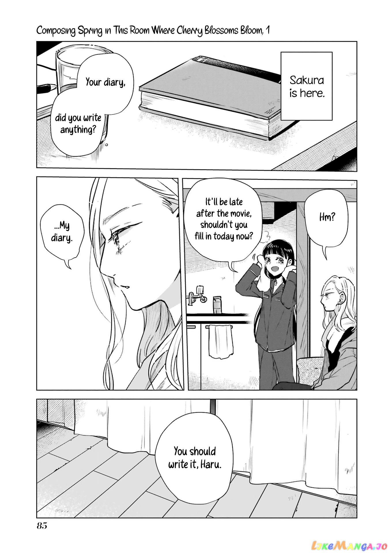 Haru Tsuzuru, Sakura Saku Kono Heya De chapter 2 - page 29