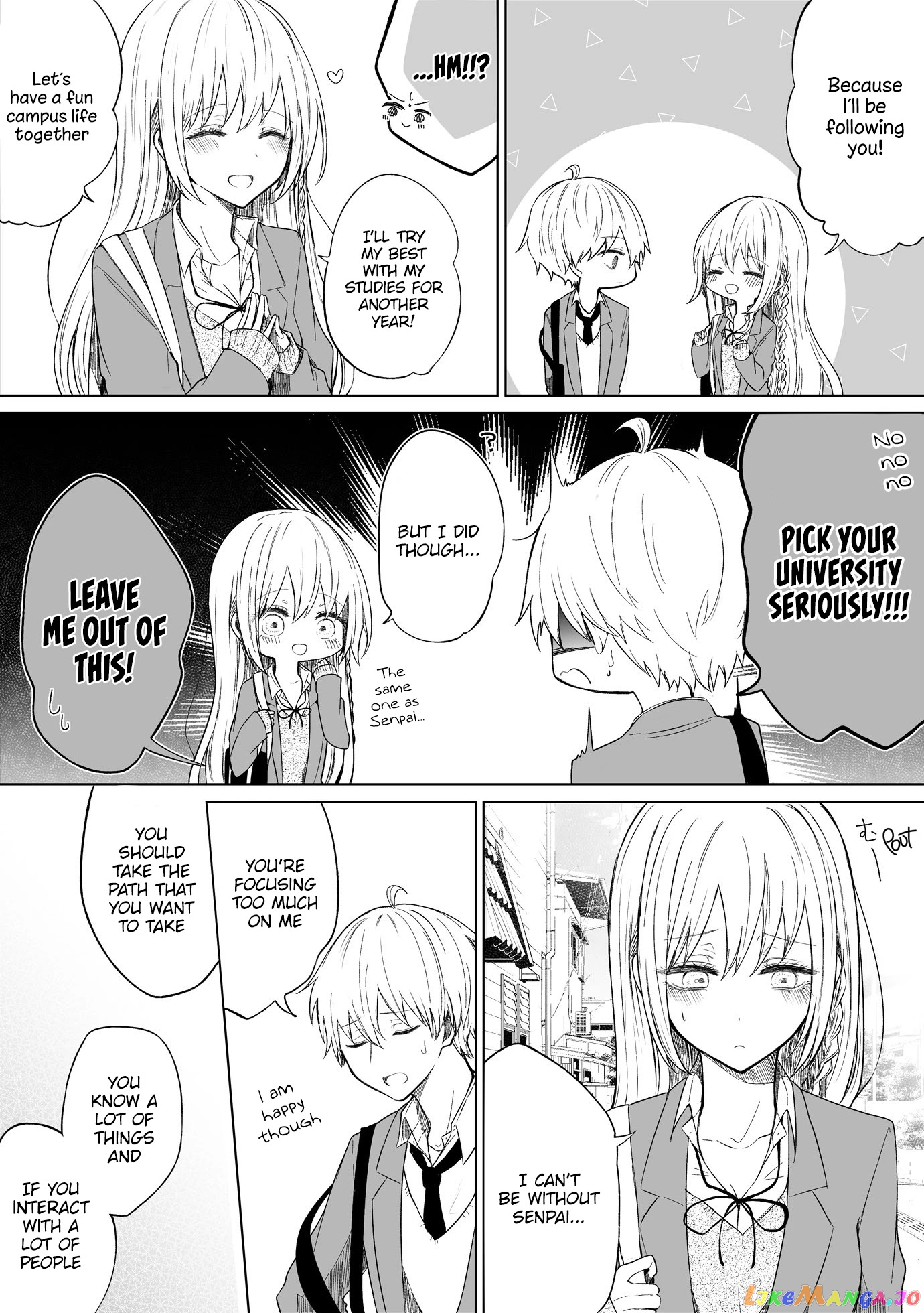 Ichizu de Bitch na Kouhai chapter 75 - page 2