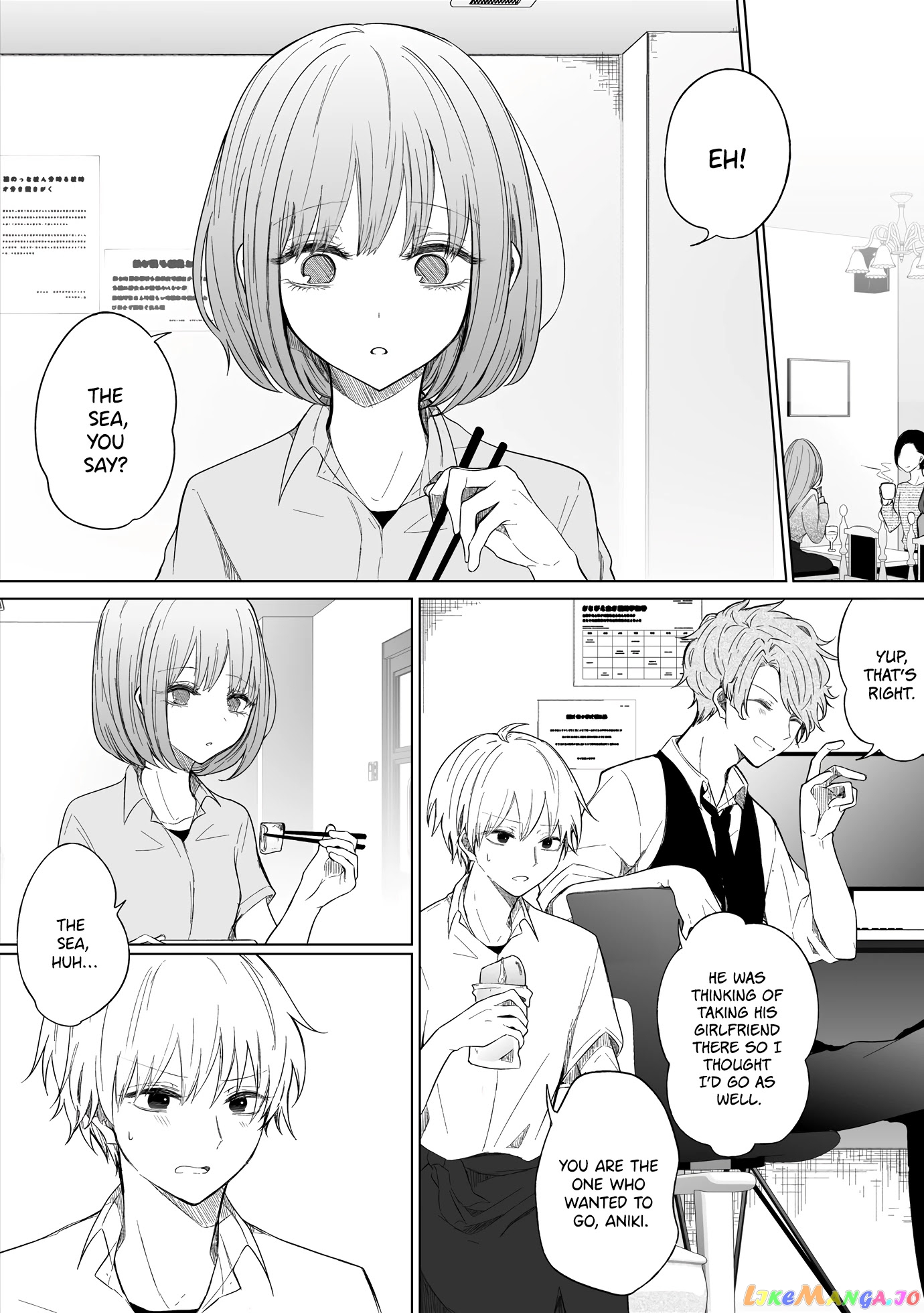 Ichizu de Bitch na Kouhai chapter 98 - page 1