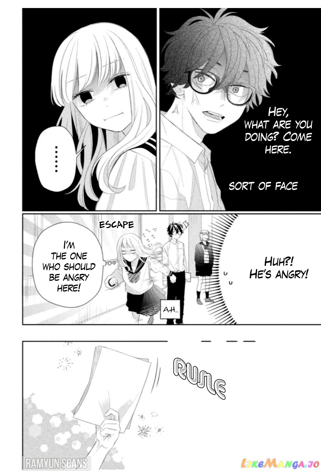 Megane, Tokidoki, Yankee-kun chapter 4 - page 33