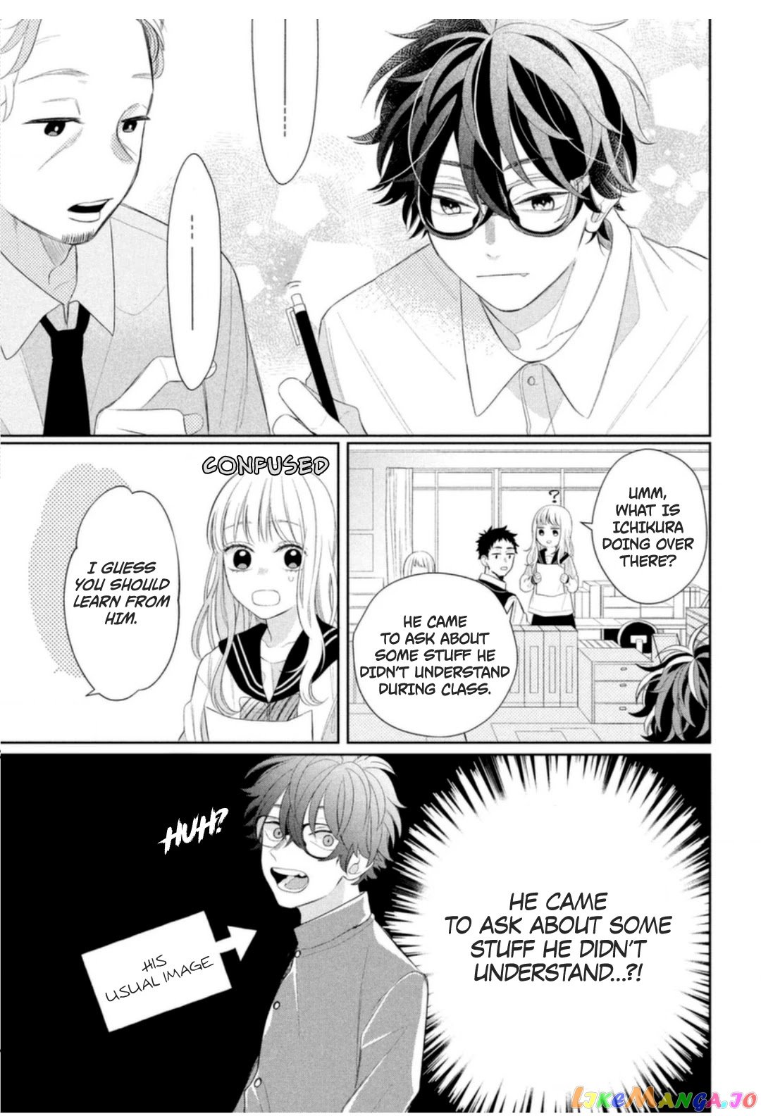 Megane, Tokidoki, Yankee-kun chapter 4 - page 8