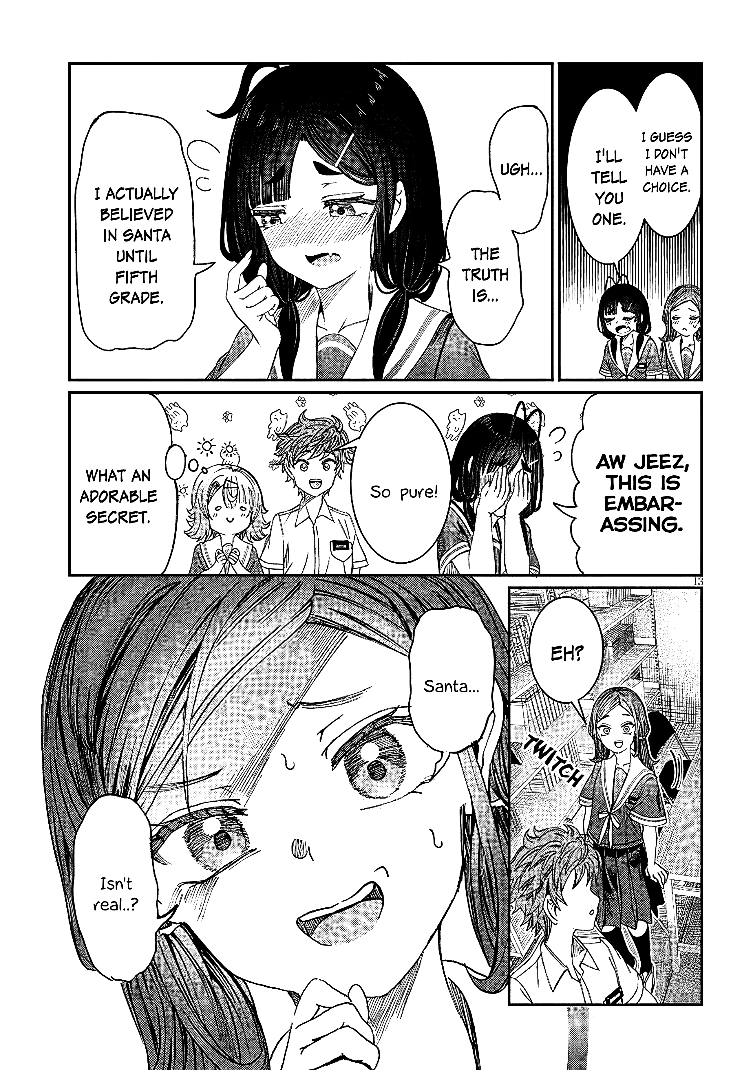 Kimi wa Yakamashi Tojite yo Kuchi wo! chapter 26 - page 13