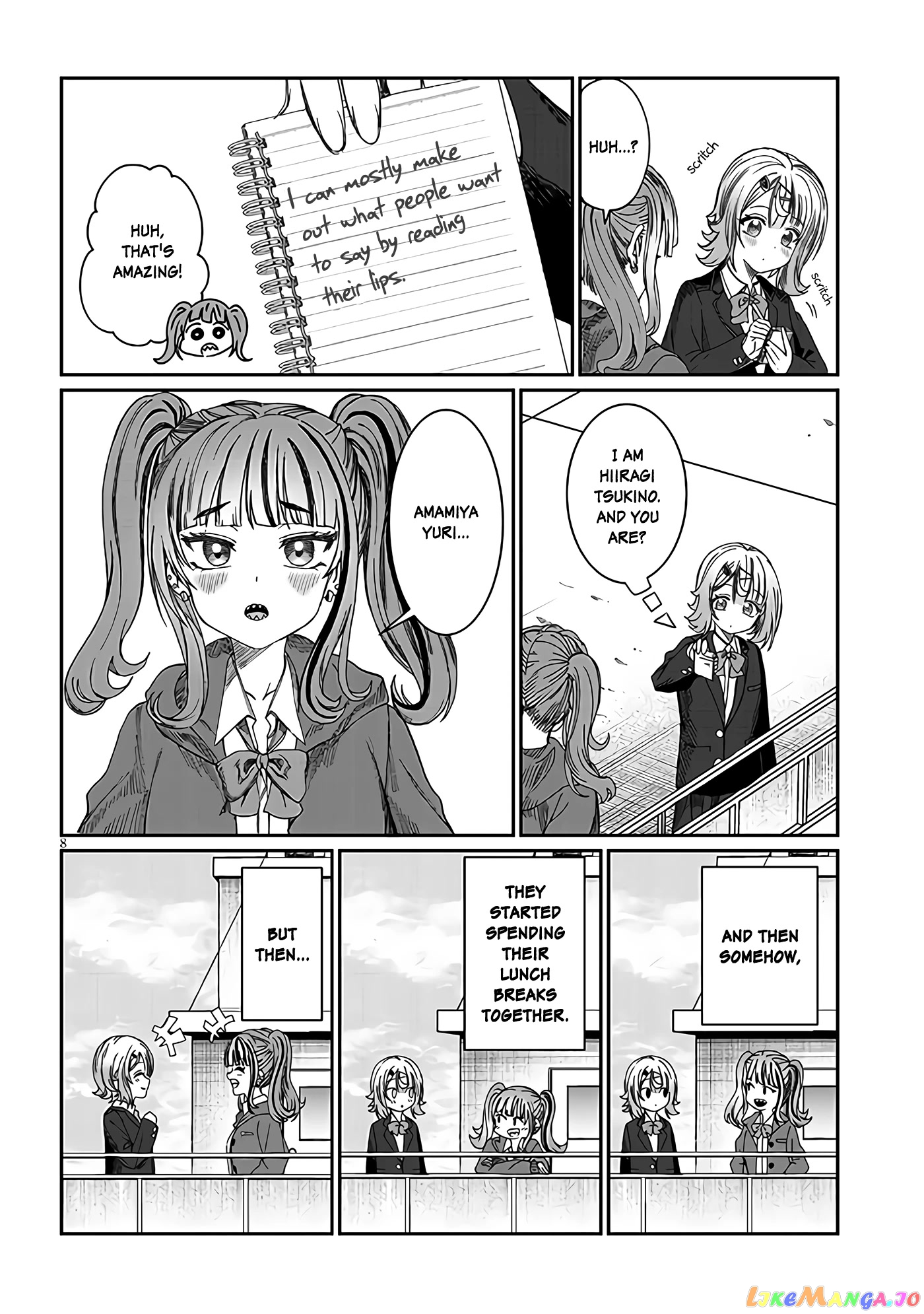 Kimi wa Yakamashi Tojite yo Kuchi wo! chapter 20 - page 8