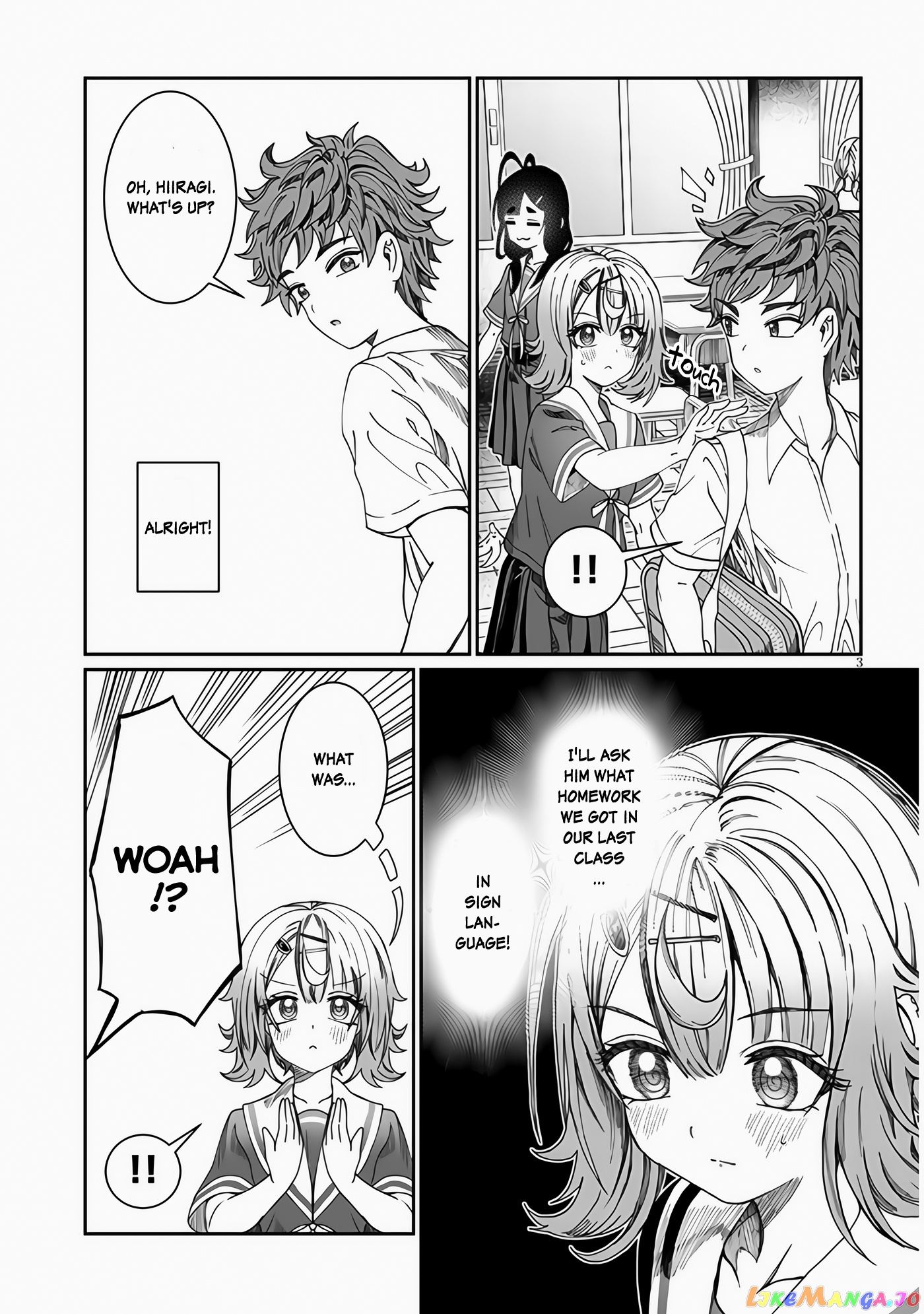 Kimi wa Yakamashi Tojite yo Kuchi wo! chapter 22 - page 3