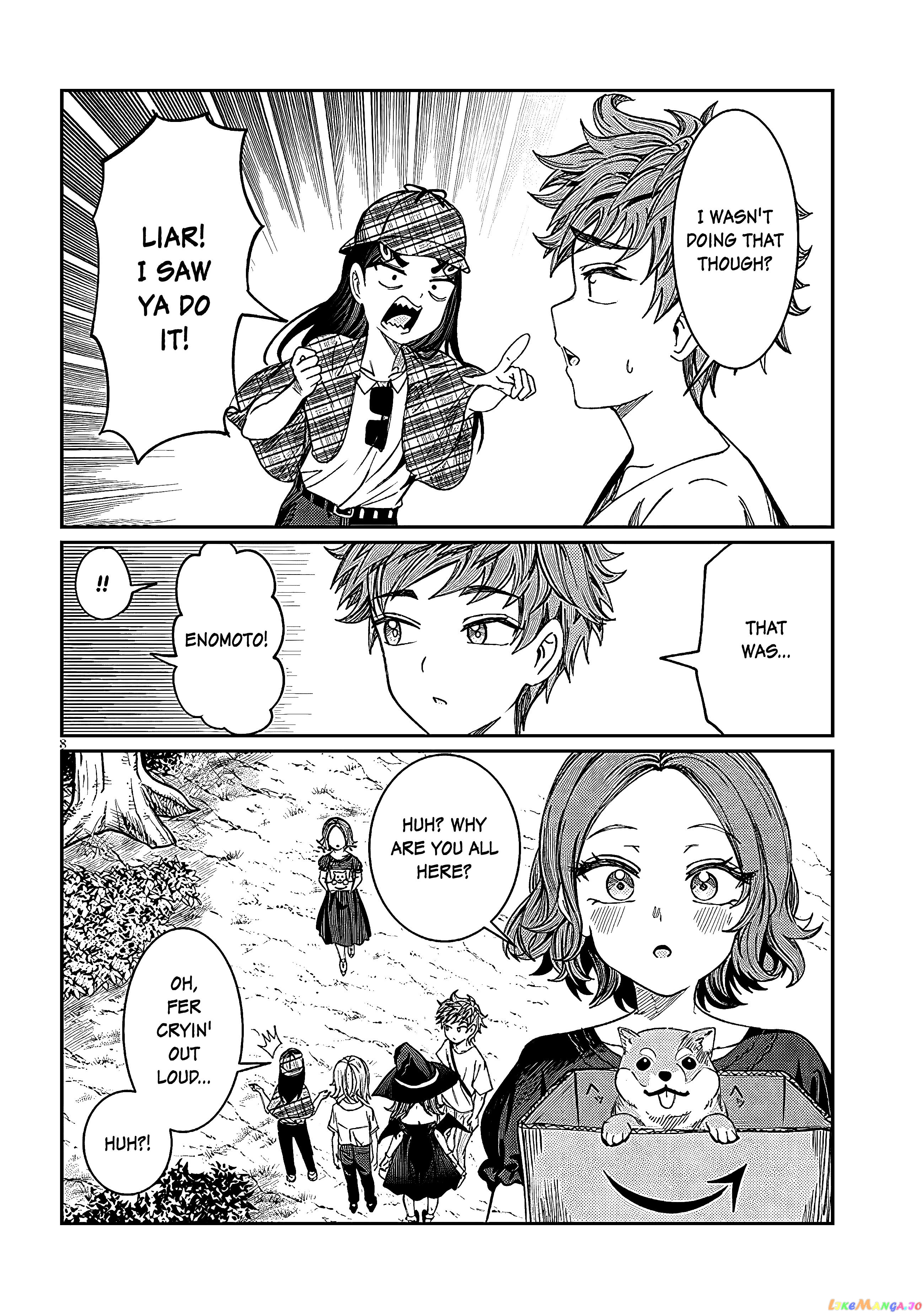 Kimi wa Yakamashi Tojite yo Kuchi wo! chapter 32 - page 8