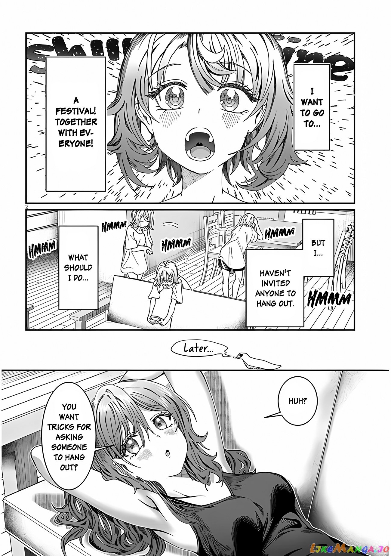 Kimi wa Yakamashi Tojite yo Kuchi wo! chapter 23 - page 2