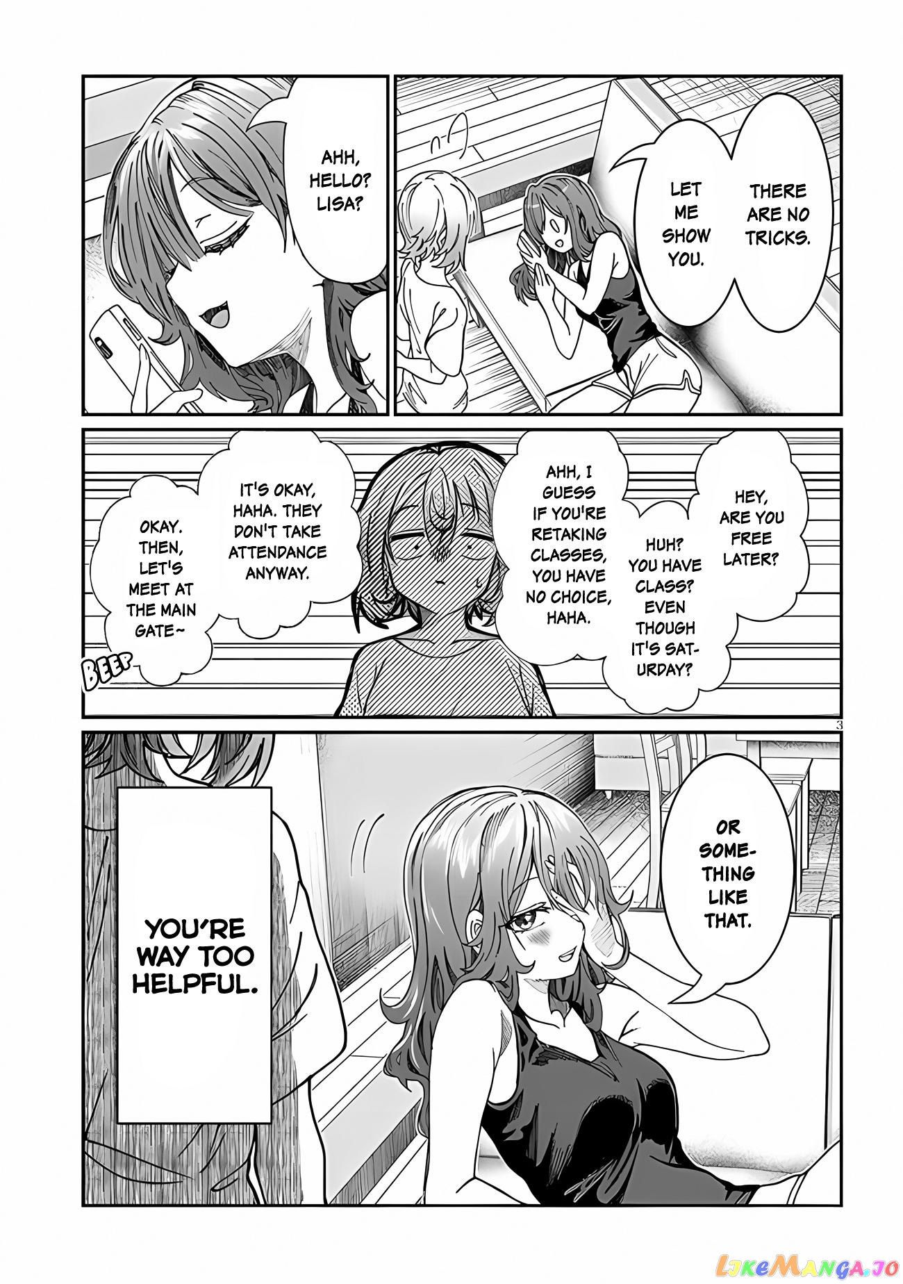 Kimi wa Yakamashi Tojite yo Kuchi wo! chapter 23 - page 3