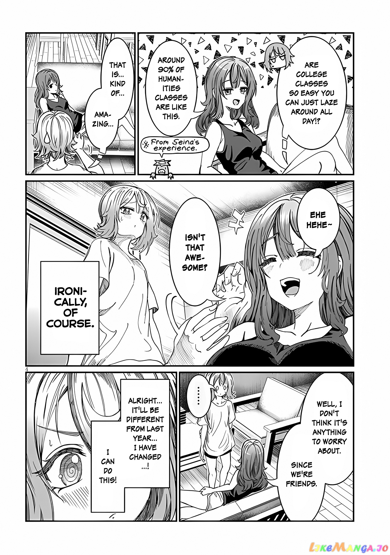 Kimi wa Yakamashi Tojite yo Kuchi wo! chapter 23 - page 4