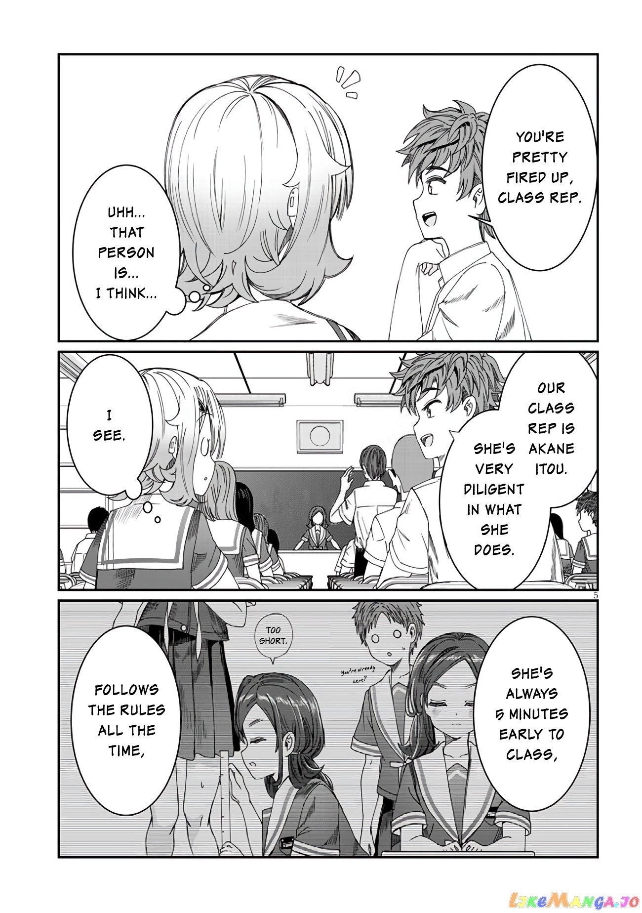 Kimi wa Yakamashi Tojite yo Kuchi wo! chapter 11 - page 5