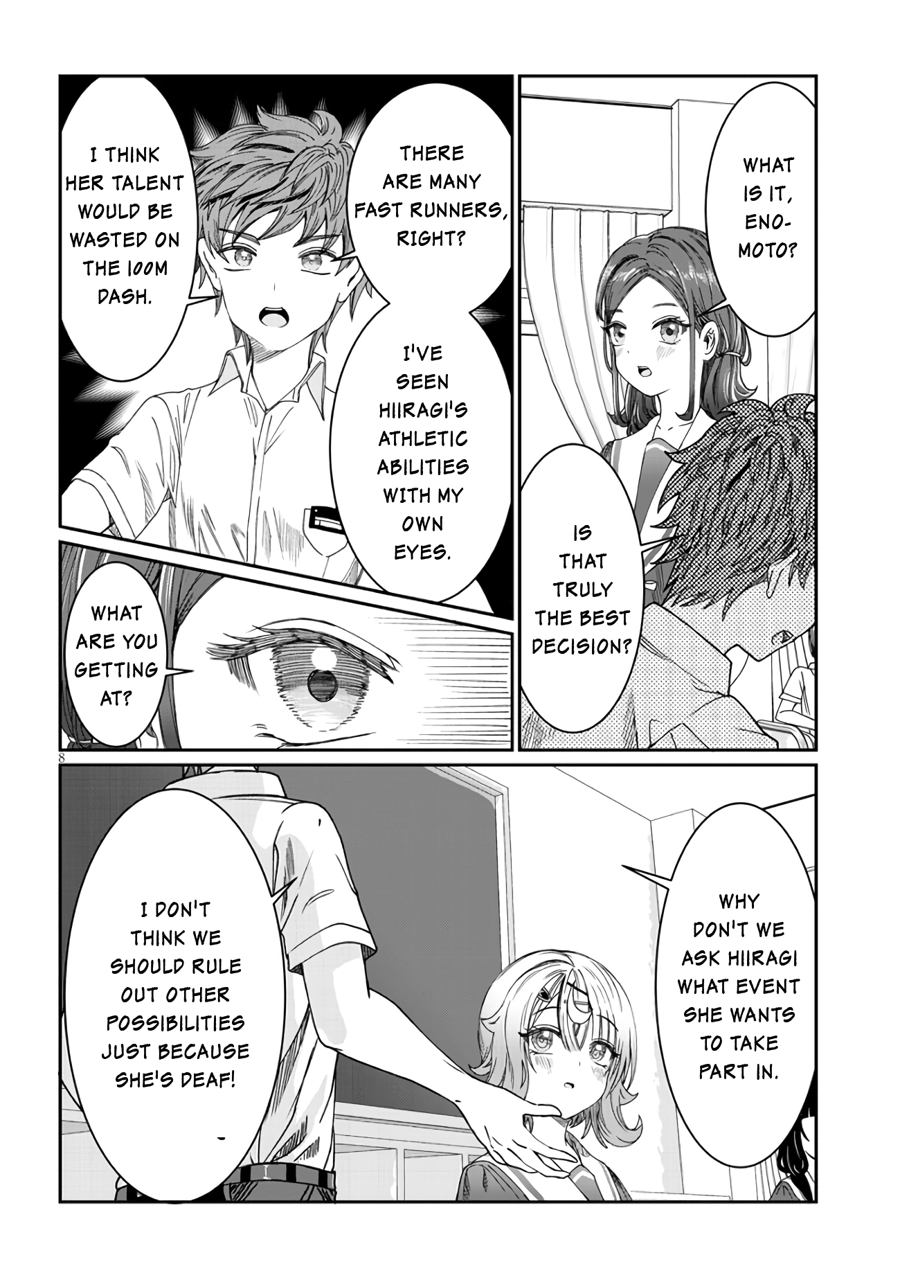 Kimi wa Yakamashi Tojite yo Kuchi wo! chapter 11 - page 8