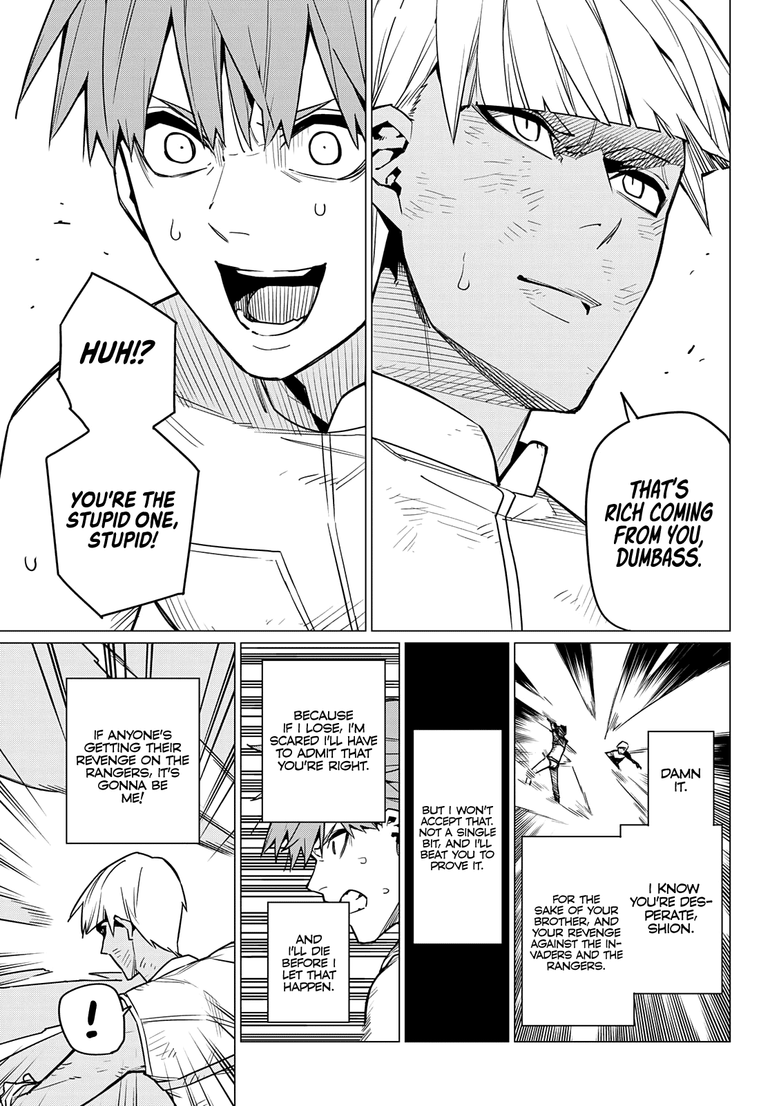 Sentai Daishikkaku chapter 36 - page 8