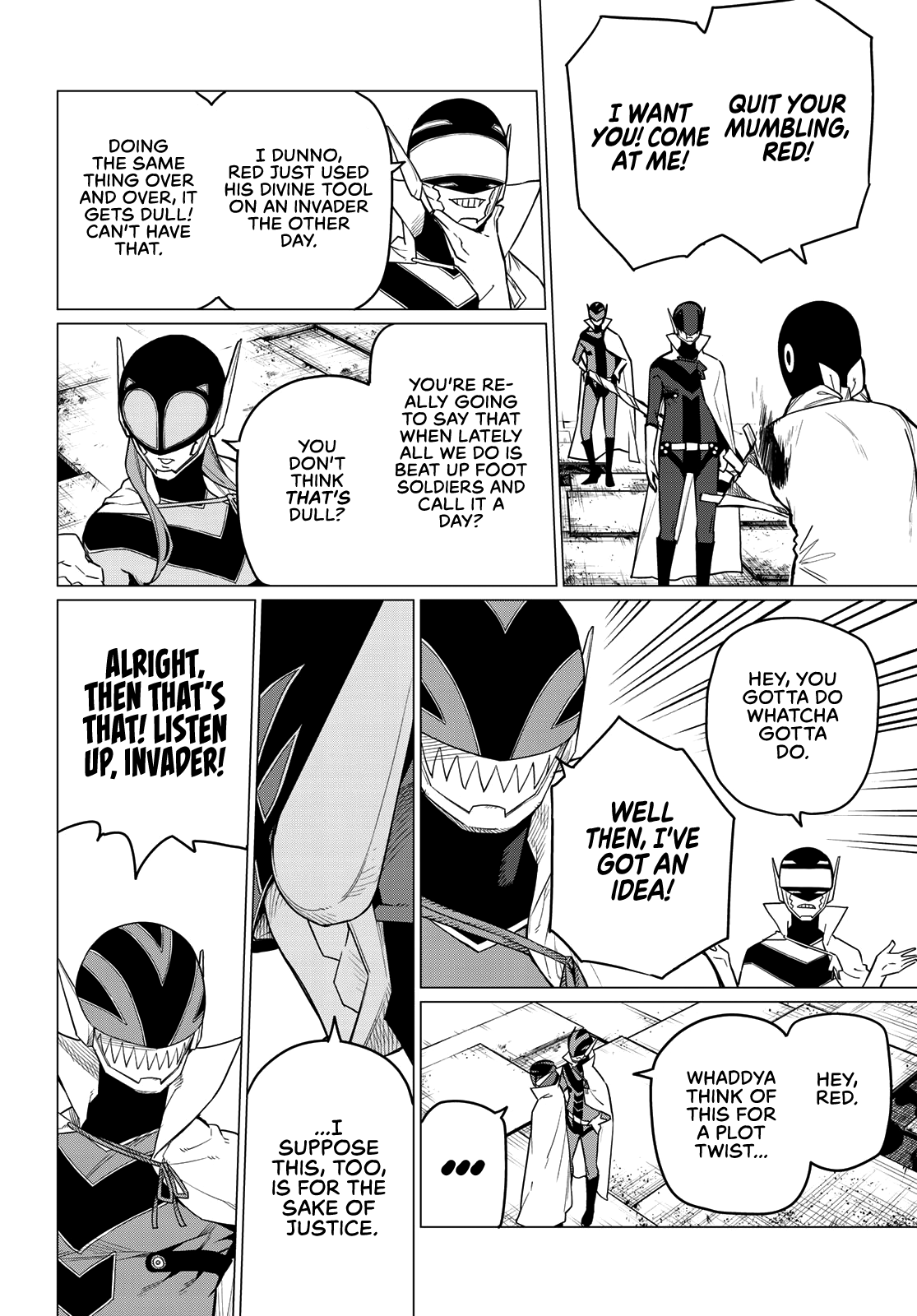 Sentai Daishikkaku chapter 5 - page 18