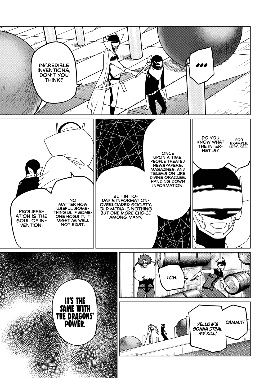 Sentai Daishikkaku chapter 96 - page 13