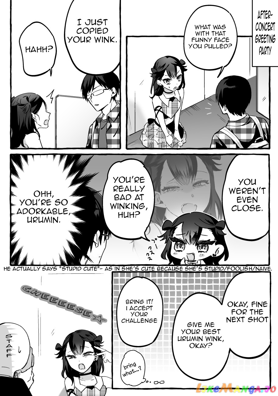 The Useless Idol and Her Only Fan in the World chapter 2.1 - page 1