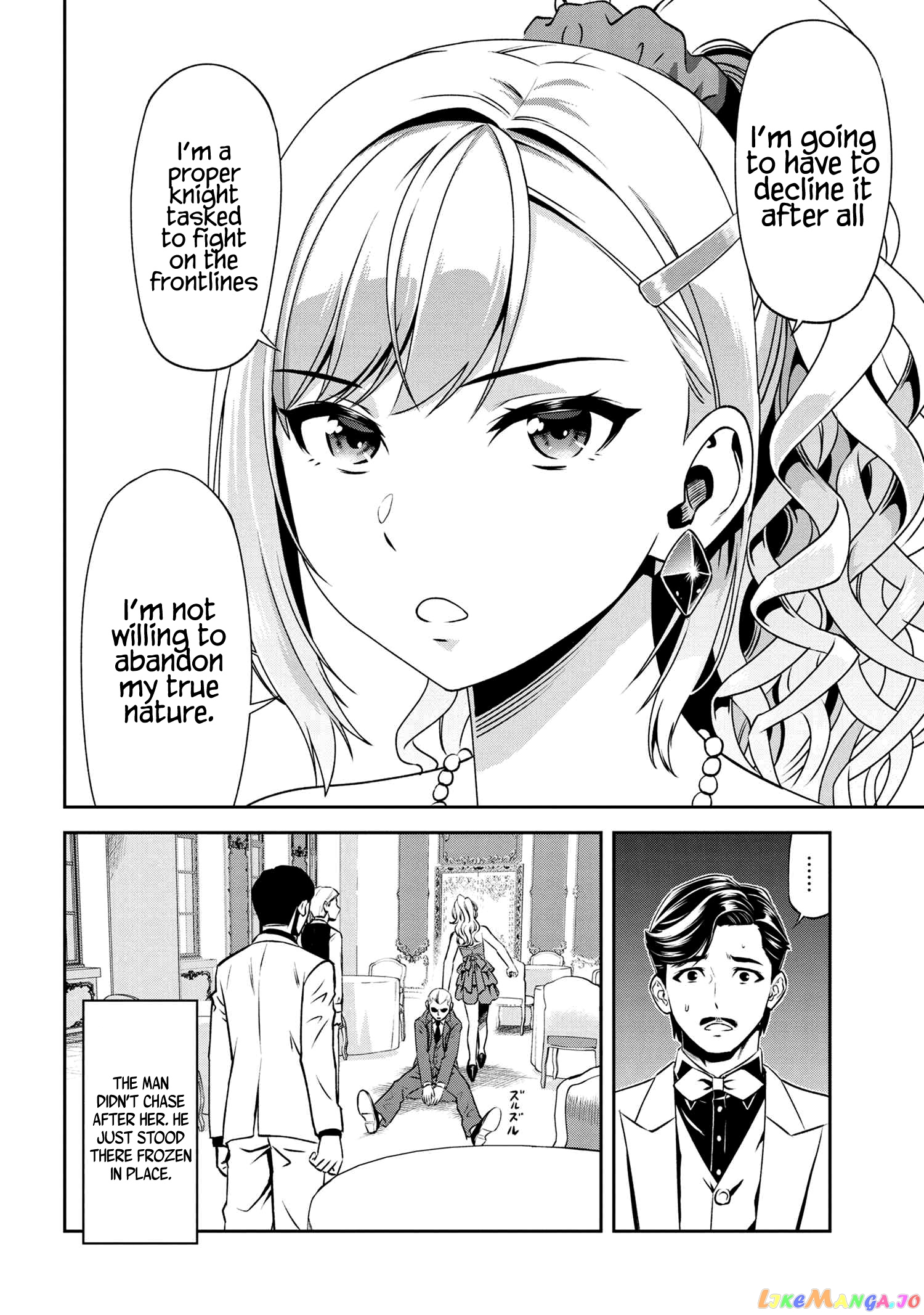 Older Elite Knight Is Cute Only in Front of Me chapter 7.2 - page 19