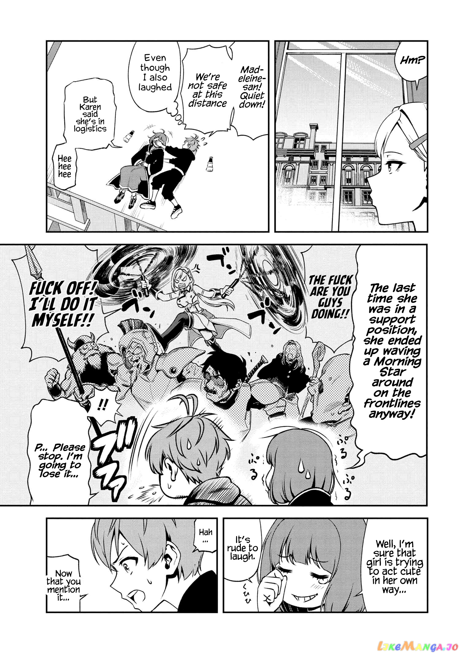 Older Elite Knight Is Cute Only in Front of Me chapter 7.2 - page 8