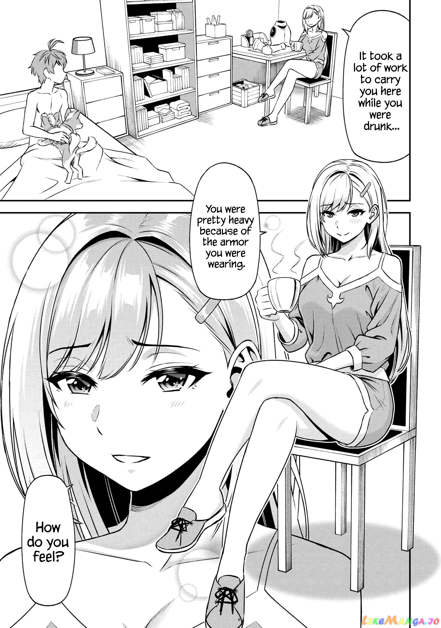 Older Elite Knight Is Cute Only in Front of Me chapter 8.2 - page 2