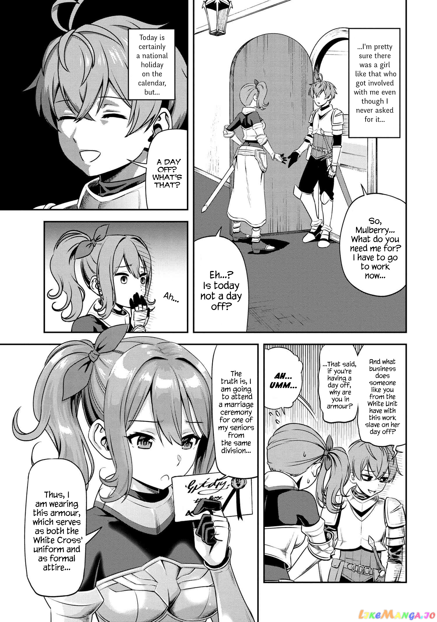 Older Elite Knight Is Cute Only in Front of Me chapter 3.1 - page 9