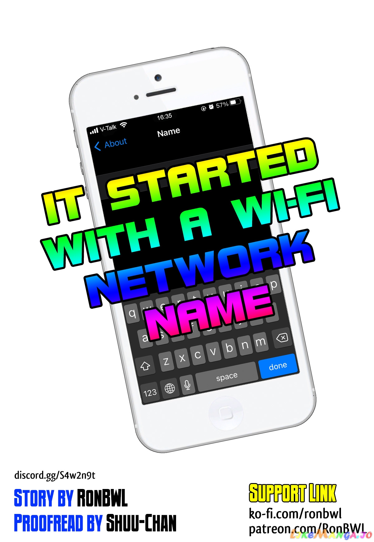 It Started With A Wi-Fi Network Name chapter 14 - page 1